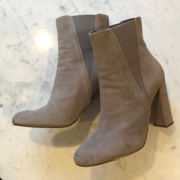 Steve Madden Effect block heel booties, size 9M - Picture 6 of 14